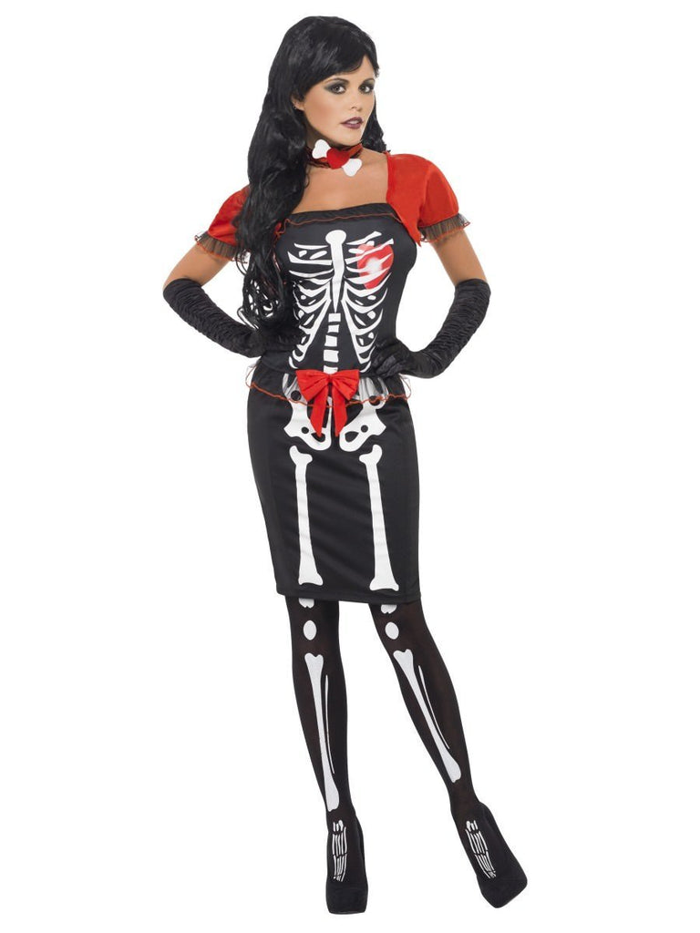 Size 16-18 Beautiful Bones Costume Fits Sizes UK 16-18