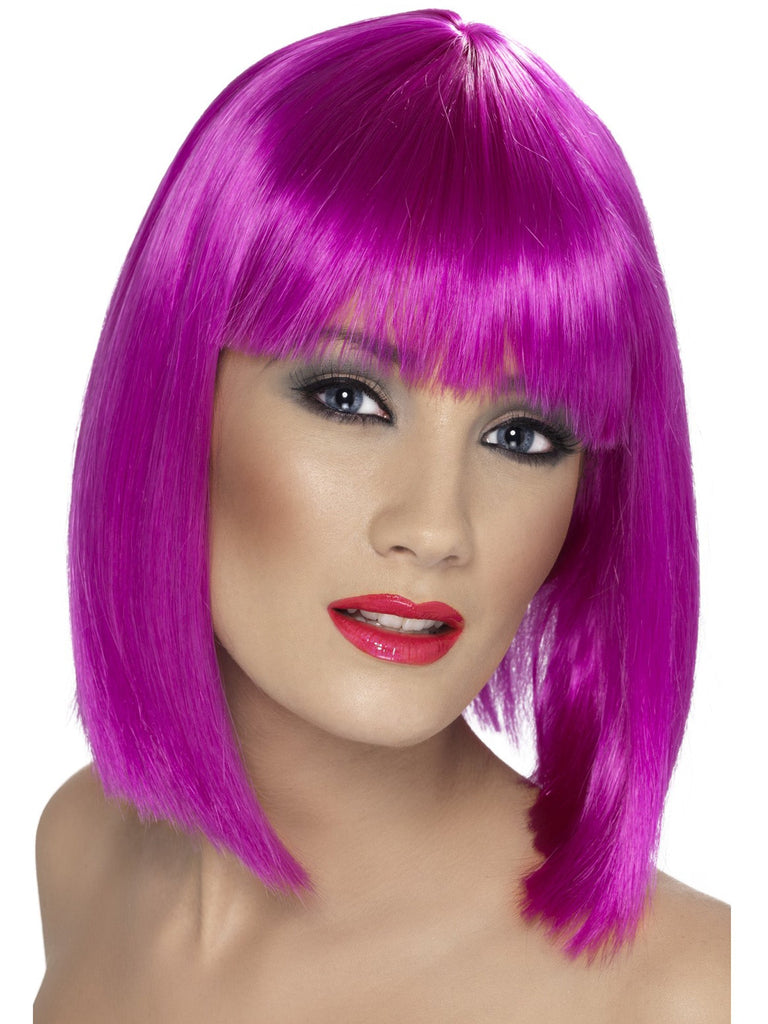Neon Purple Wig - Honour Clothing