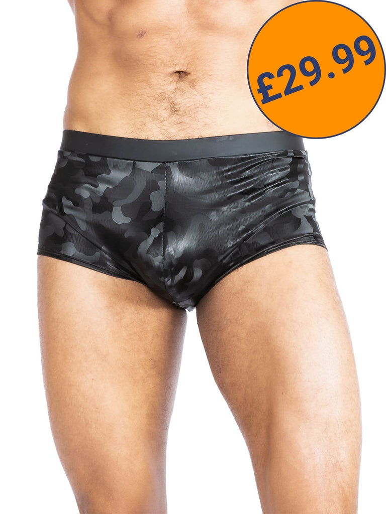 Secret Sale - VynX Soft Feel Briefs - Camo