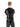 Men's Black PVC T-Shirt With Chest Zipper