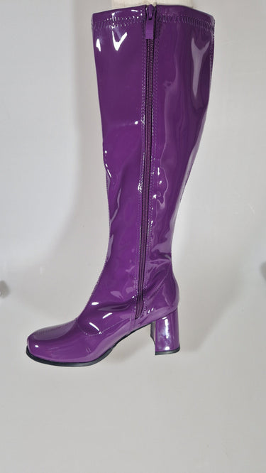 Sample - Knee High Purple Boots Size 6