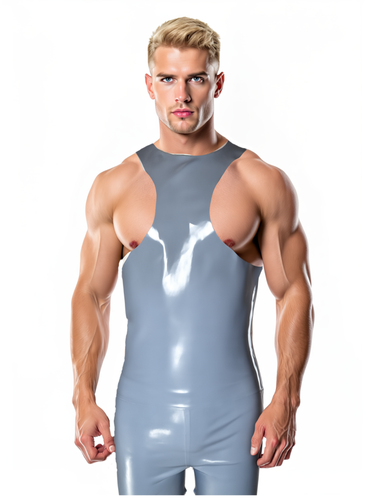 Vanguard Classic Shorts, In Heavy Duty (0.55mm) Battleship Grey Latex/Rubber