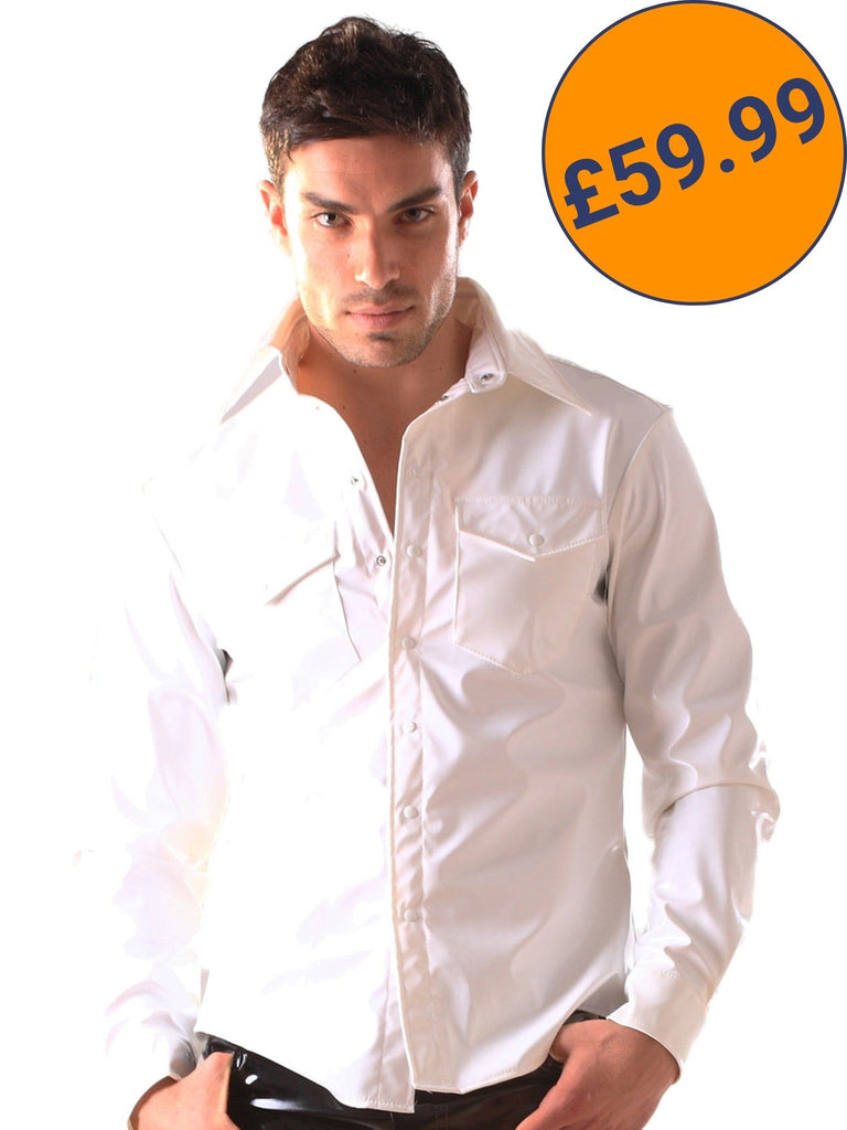 Secret Sale - PVC White Smart Shirt