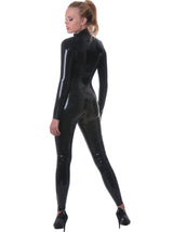 Black Latex Catsuit - Honour Clothing