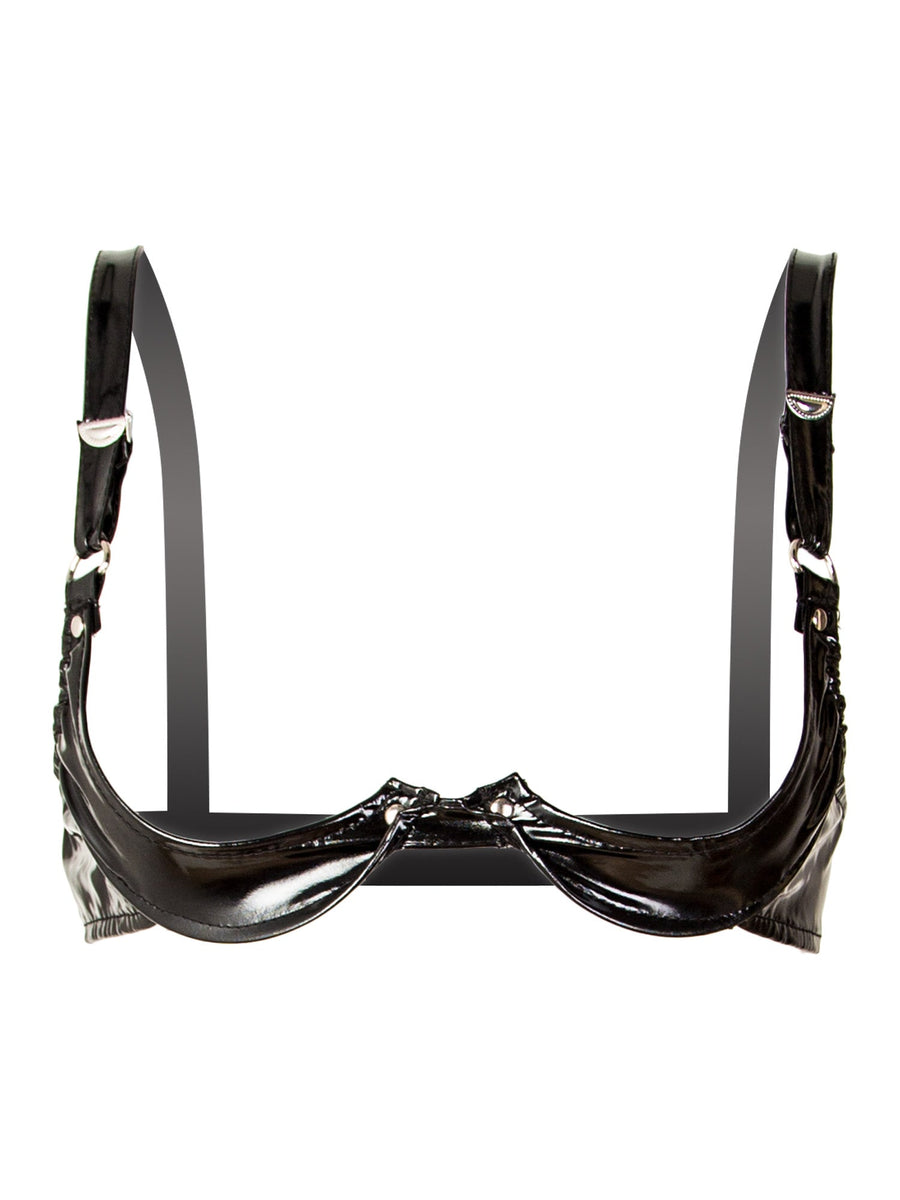 Rubber Basque PVC Underbust Bra Harness – Honour Clothing