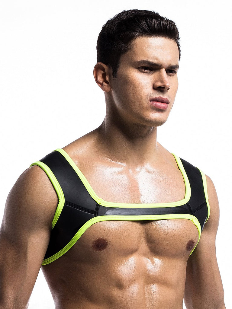 Men's Neon Neoprene Chest Harness