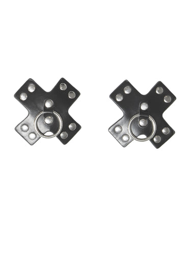 Studded Cross Shape Pasties
