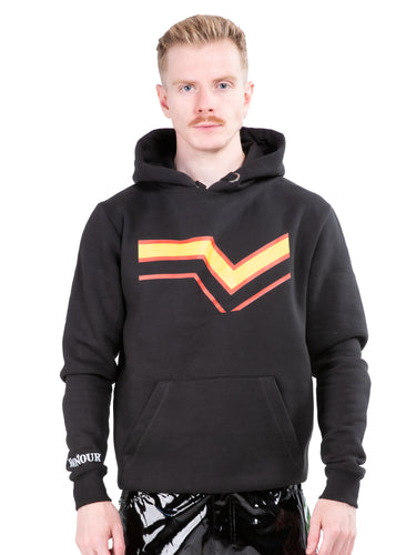 Unisex Hoodie - Rubber Pride Flag