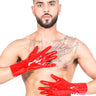 Men`s Classic Red Latex Gloves - Honour Clothing