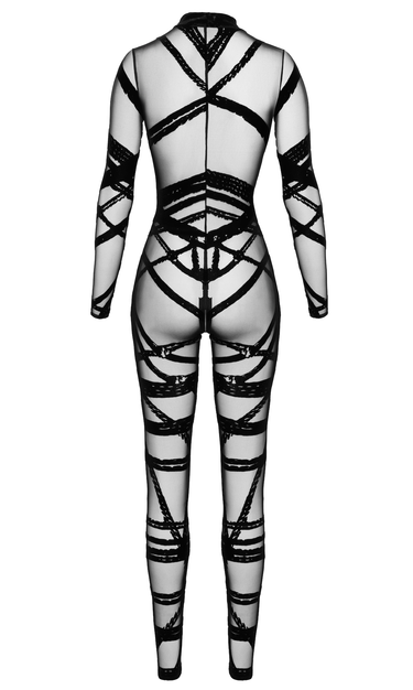 One-Piece Mesh Jumpsuit