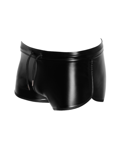 Men's Wetlook Shorts With Drawstring