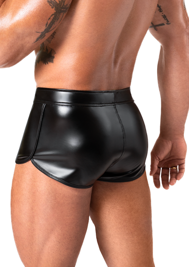 Men's Wetlook Shorts With Drawstring