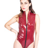 PVC Sleeveless Bordeaux Body Burgundy - Honour Clothing