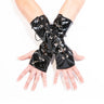 PVC Black Gauntlet Gloves - Honour Clothing