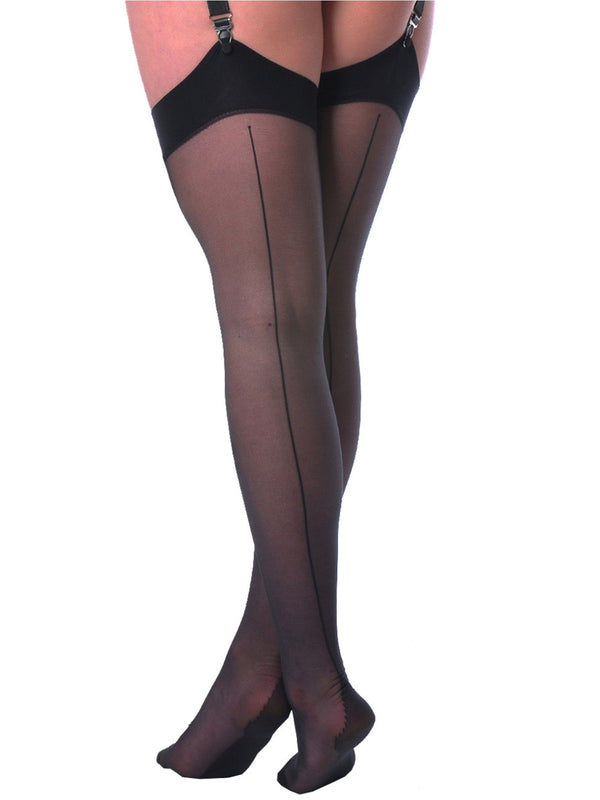 Opaque Seamed Stockings