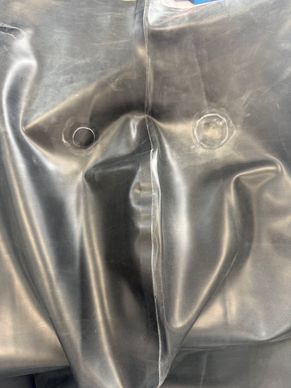 Clearance - Black Latex/Rubber Gemima Skirt, Size M