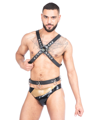 Mens Crossover Chest Harness