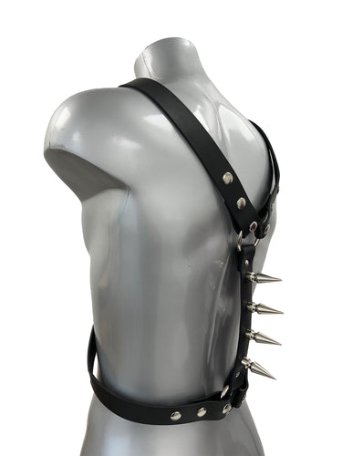 Spiked Backbone Body Harness