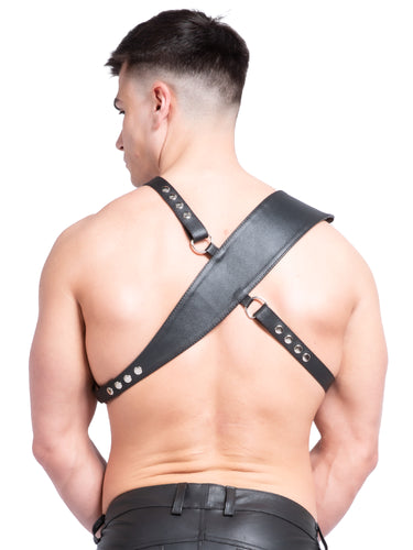 Leather Harness With Pouch