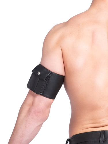 Leather Pouch Armband