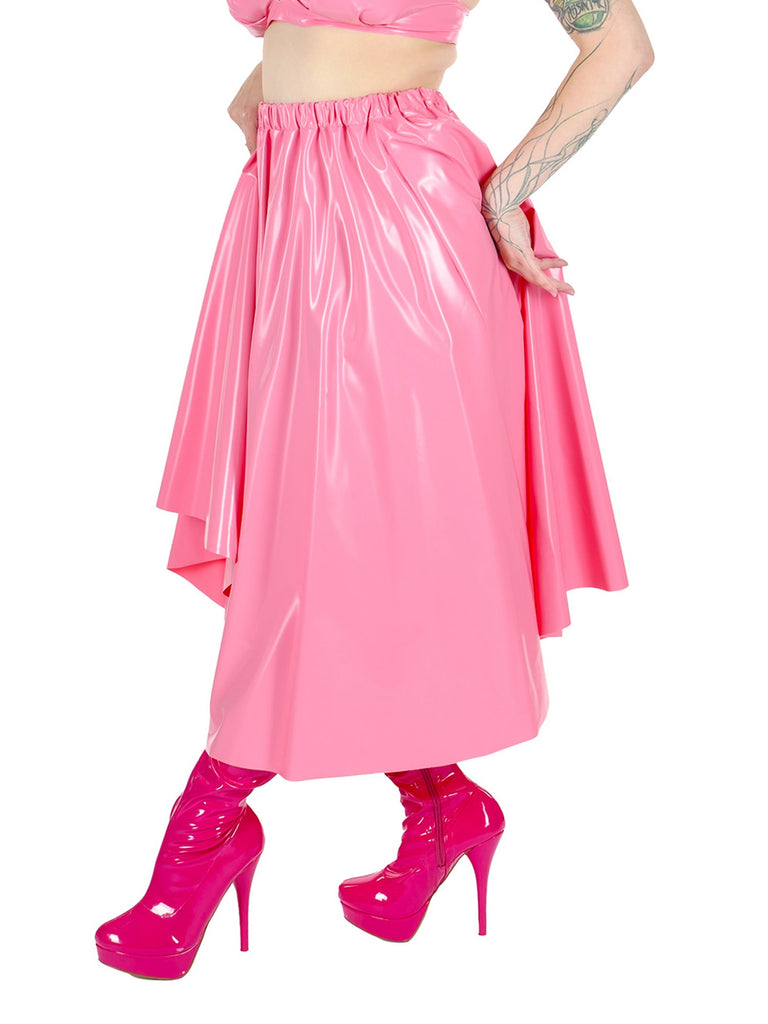 Pink Plastic Festival Overskirt