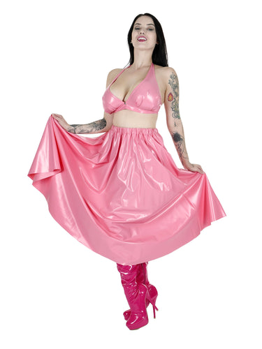 Plastic Transparent Festival Overskirt