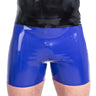 Latex Classic Shorts in Blue - Honour Clothing