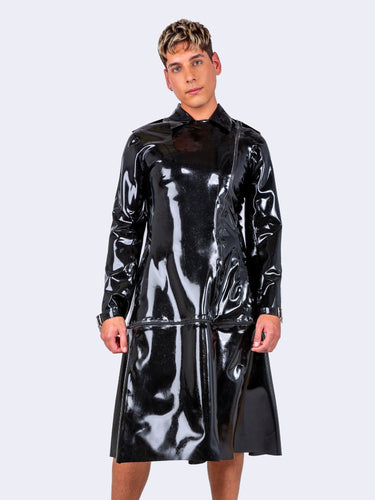 Sample - Cipher Trench Coat With Zip-Off Bottom By Bonyx Size M