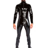 Inferno Men's Latex Catsuit in Black - Honour Clothing