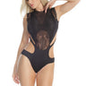 Skin Two UK High Neckline Teddy Body