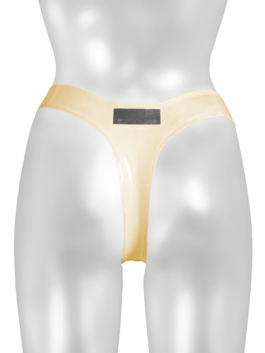 Translucent Latex/Rubber Thong