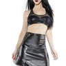 Asymmetry Black Skirt - Honour Clothing