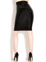 Bereux Latex Pencil Skirt - Honour Clothing