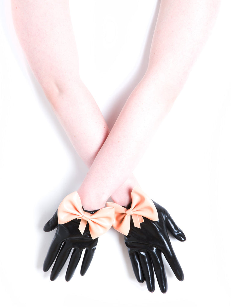 Black Bow Gloves - Honour Clothing