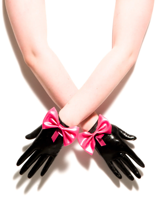 Black Bow Gloves - Honour Clothing