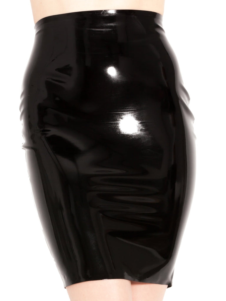 Black Latex Gemima Skirt - Honour Clothing