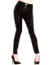 Black PVC Skin Tight Leggings - Honour Clothing