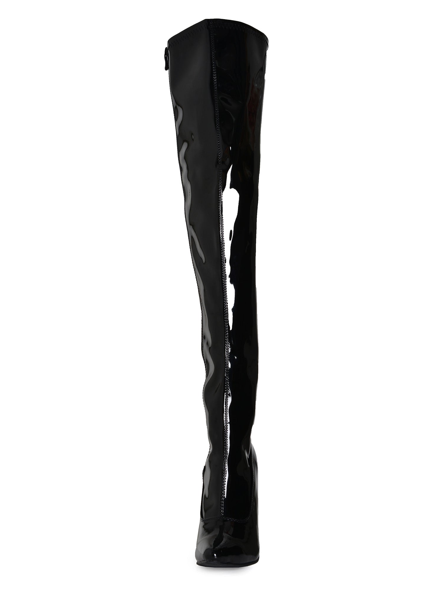 Black Side Laced Thigh Boots – Honour Clothing