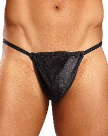 Black Spandex x Satin Strap - Honour Clothing