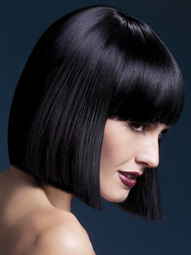 Bob Cut Black Wig - Honour Clothing