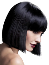 Bob Cut Black Wig - Honour Clothing