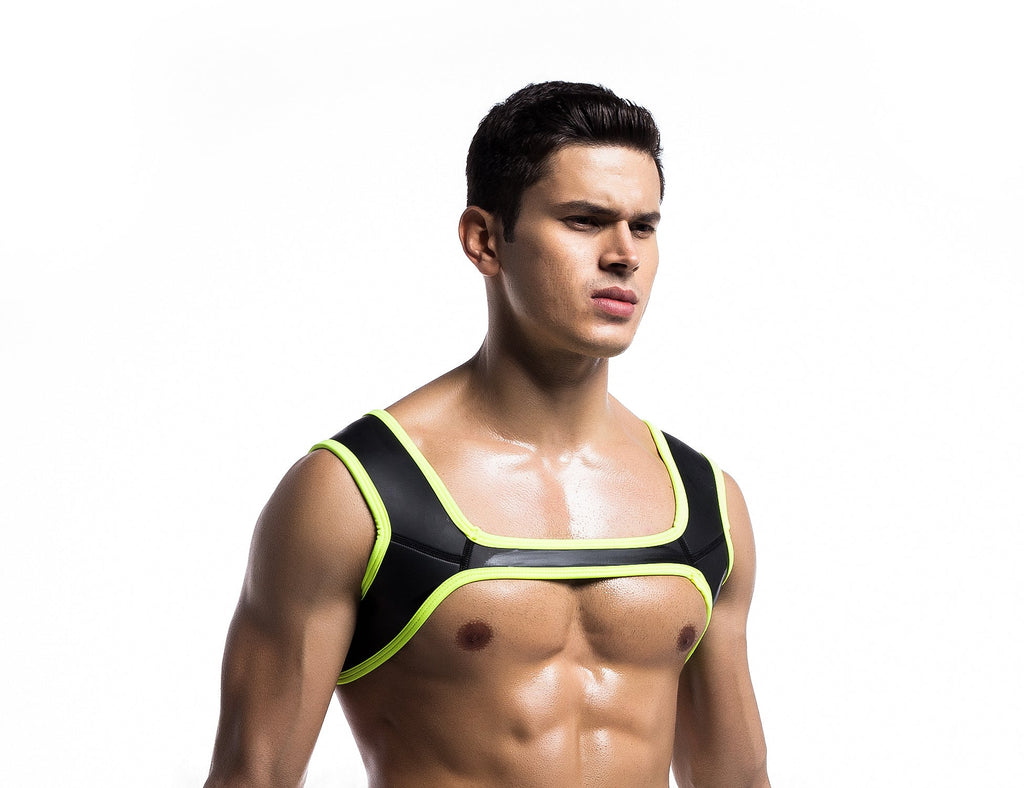 Men's Neon Neoprene Chest Harness