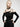 Punk Rave Asymmetric Cutout Body With Collar