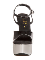 Chrome Platform Stiletto Sandals - Honour Clothing