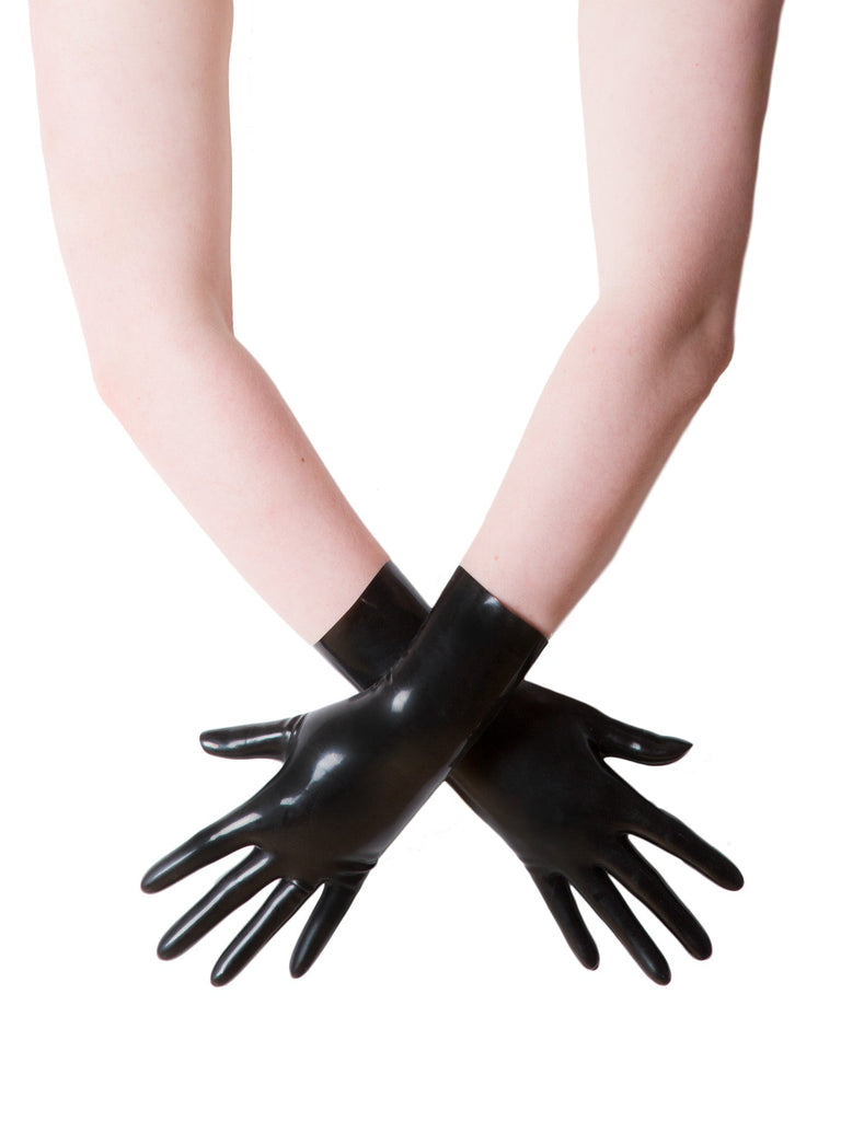 Classic Black Latex Gloves - Honour Clothing