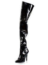Classic Thigh High Black Boots - Honour Clothing