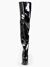 Classic Thigh High Black Boots - Honour Clothing
