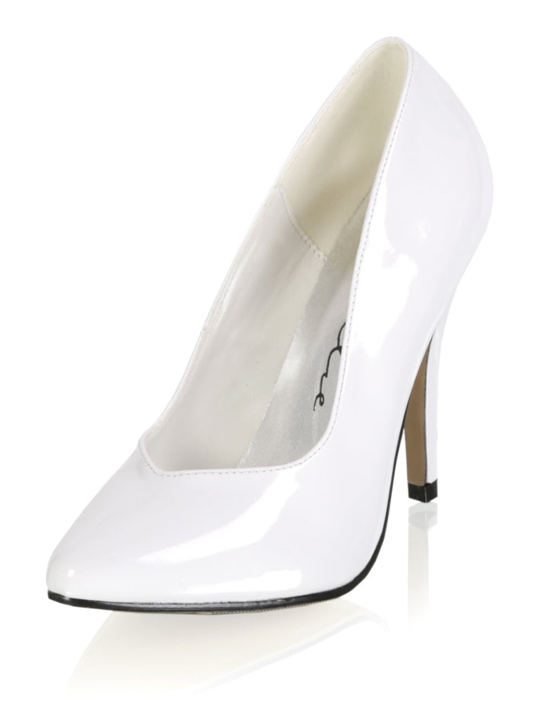 Classic White Court Shoes - Honour Clothing