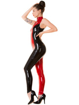 Dual Toned Latex Catsuit - Honour Clothing