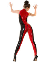 Dual Toned Latex Catsuit - Honour Clothing